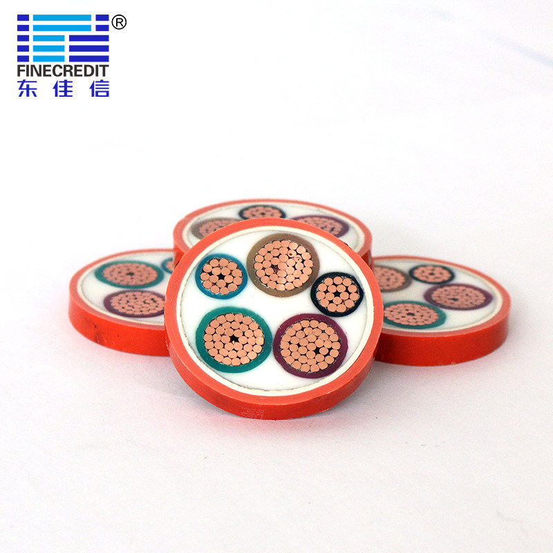 600-1000KV Insulated Power Cables , Inorganic High Temperature Electrical Wire