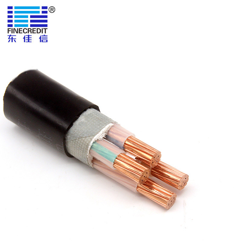 YJV22 N2XRY STA Low Voltage Power Cable 4x300mm2 Steel Tape Armored Halogen Free