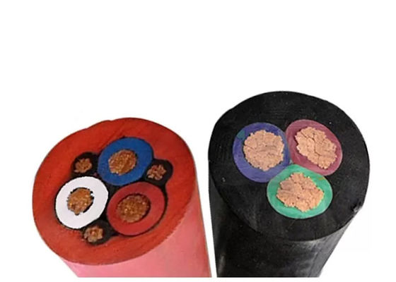 Καλή τιμή Ποιοτικό Ηλεκτρικό Καλώδιο 16-150Mm2 Κόκκινο DJX Εύκαμπτο Ελαστικό Καλώδιο H07RN-F Για Ηλεκτρικά σε απευθείας σύνδεση