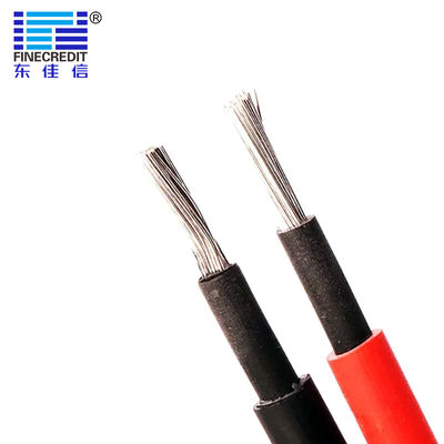 Καλή τιμή 1.5kV 4mm2 Ηλιακό καλώδιο H1Z2Z2-K PV1-F 1X6 Πιστοποιητικό TUV online