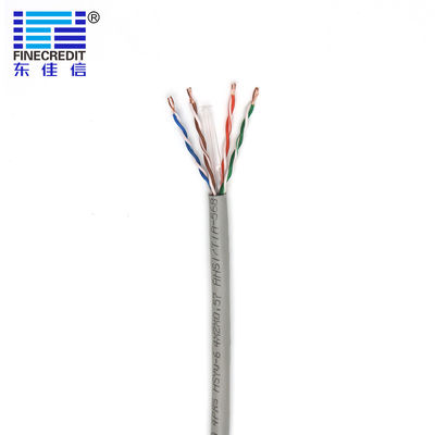 Καλή τιμή Βιομηχανικό καλώδιο 23AWG 1000FT Cat6 Utp Ethernet εύκαμπτο επειδή HDPE αγωγών μόνωση σε απευθείας σύνδεση