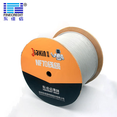 Καλή τιμή Καλώδιο Lan DJX SFTP 4 ζευγών 24AWG Ethernet Lan Cable, Εύκαμπτο Utp Cat5e 4pr 24awg DJX Network Cable σε απευθείας σύνδεση